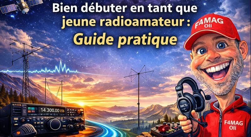 Bien débuter en tant que jeune radioamateur. Guide pratique