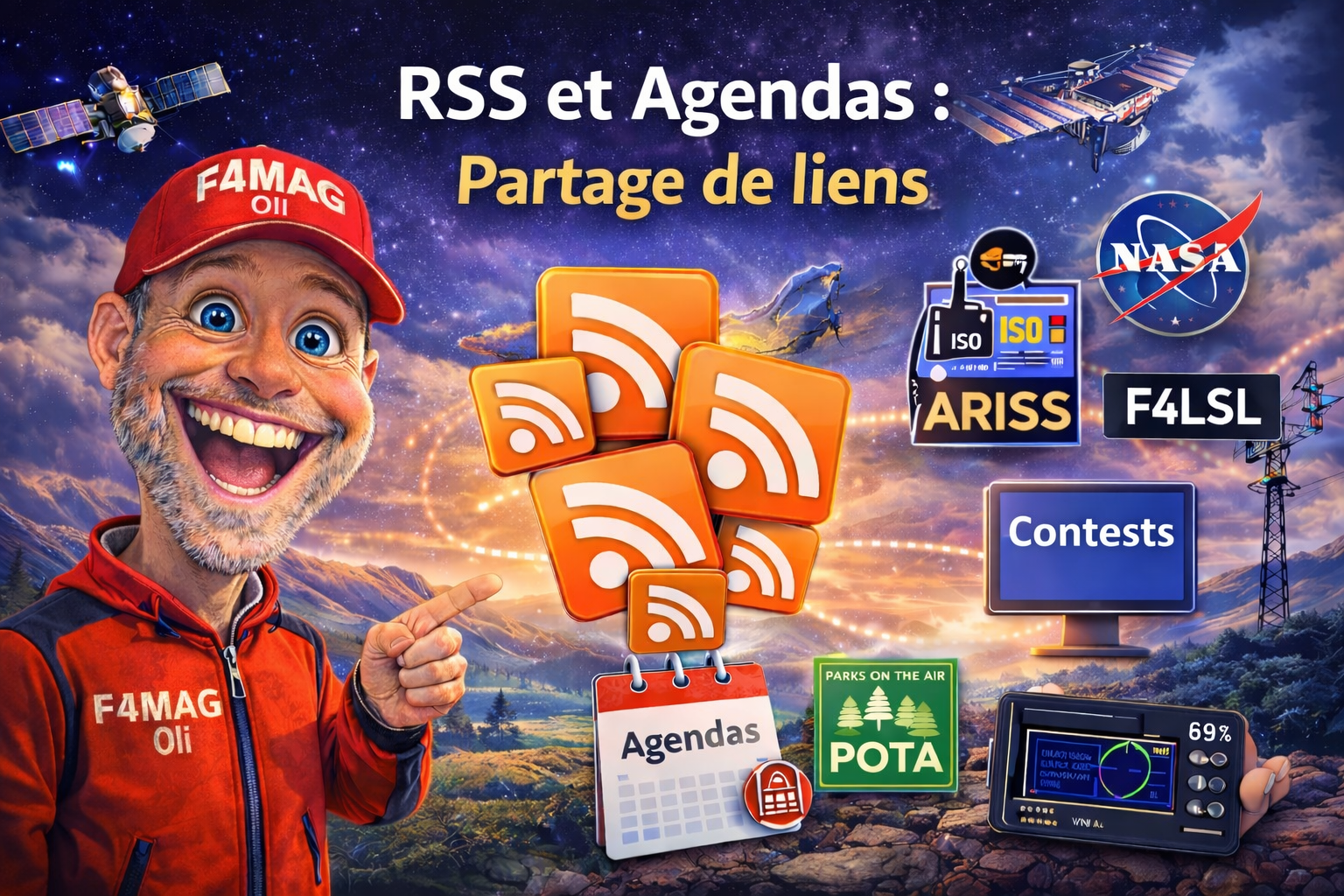 Flux RSS et Agendas radio