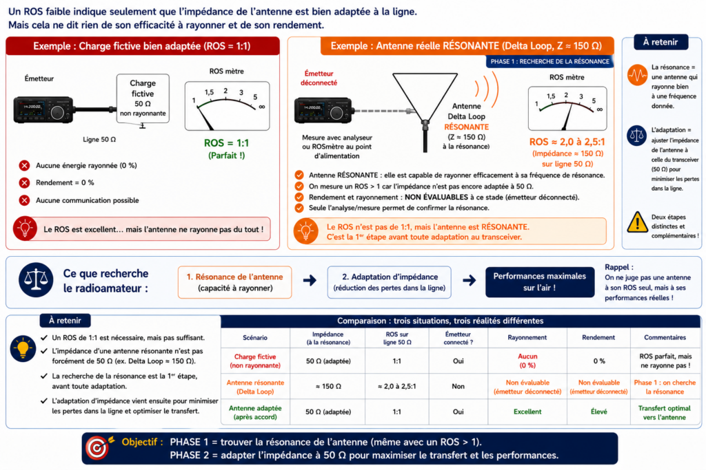 ANTENNE IMPEDANCE RESONNANCE